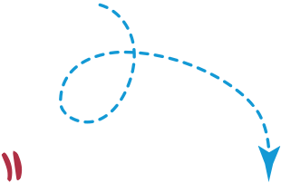 flecha cabecera cursos derecha